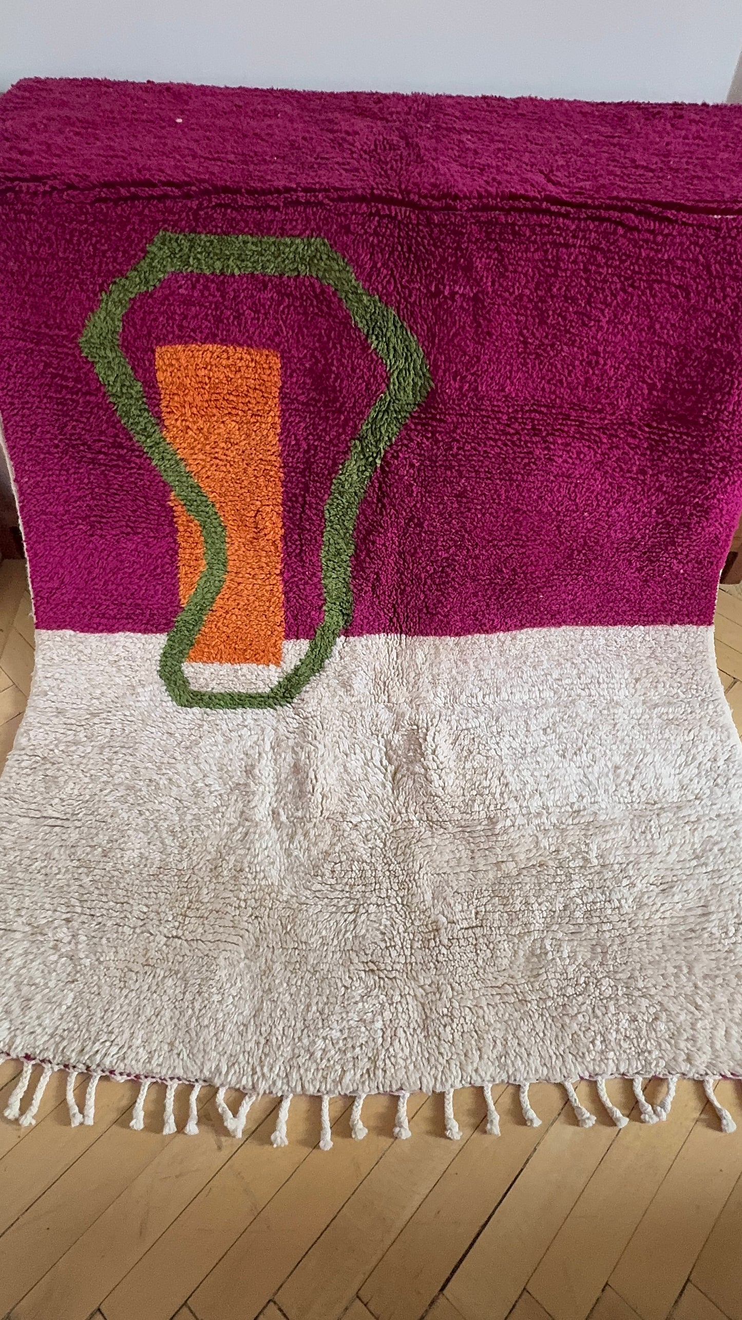 Wild Fig – Handmade Azilal Wool Rug - 150 x 250 cm