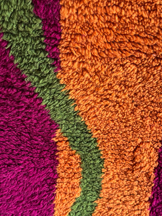 Wild Fig – Handmade Azilal Wool Rug - 150 x 250 cm