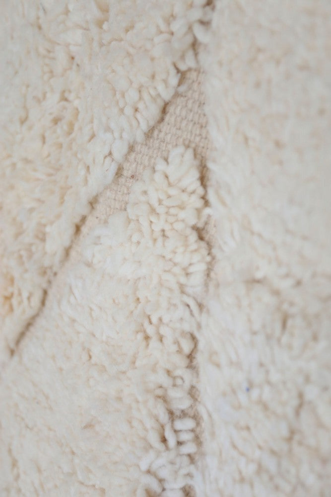 Off-White – Custom Made Beni Ourain Wool Rug