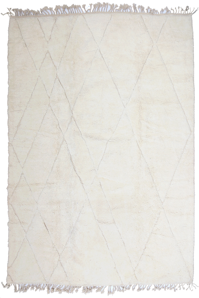 Off-White – Custom Made Beni Ourain Wool Rug