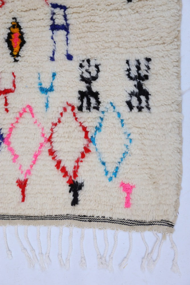 Joyful Collection – Small Colorful Azilal Wool Rug 154 x 98cm