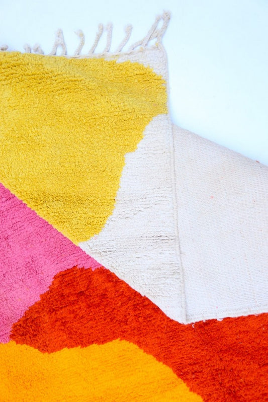 Sunset Memory – Custom-Made Azilal Wool Rug