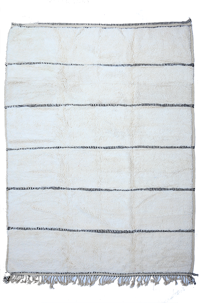 Atlas Lines – Custom Made Beni Ourain Wool Rug