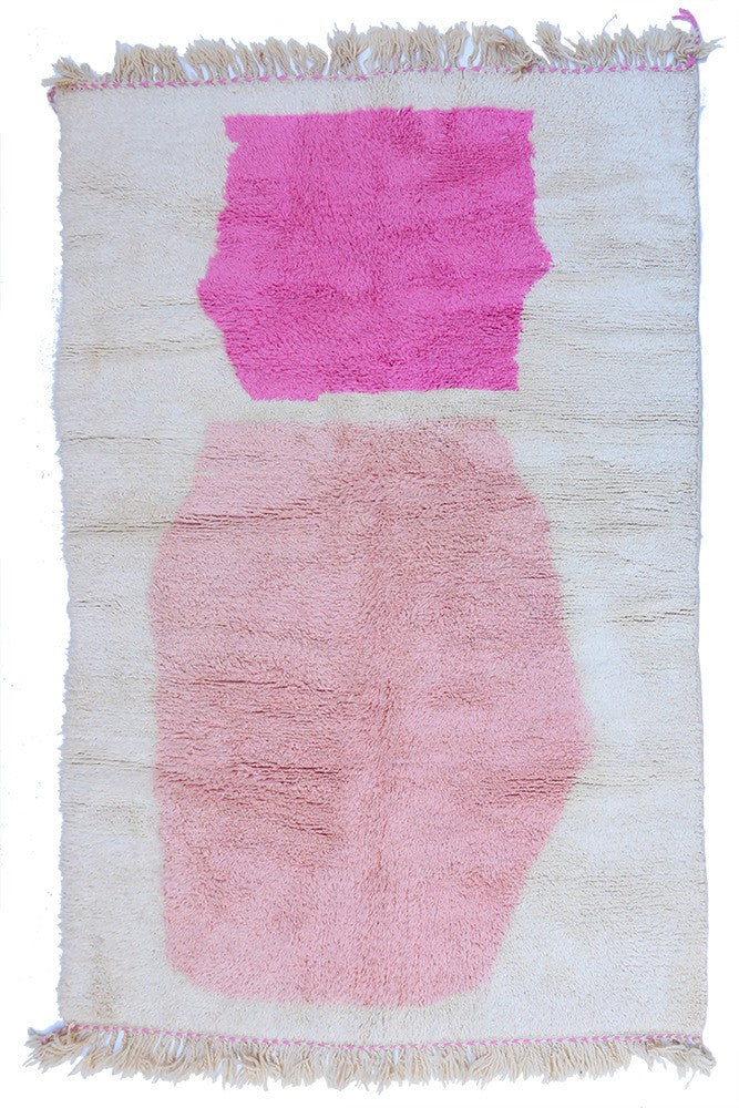 Blush Duo – Custom-Made Azilal Wool Rug