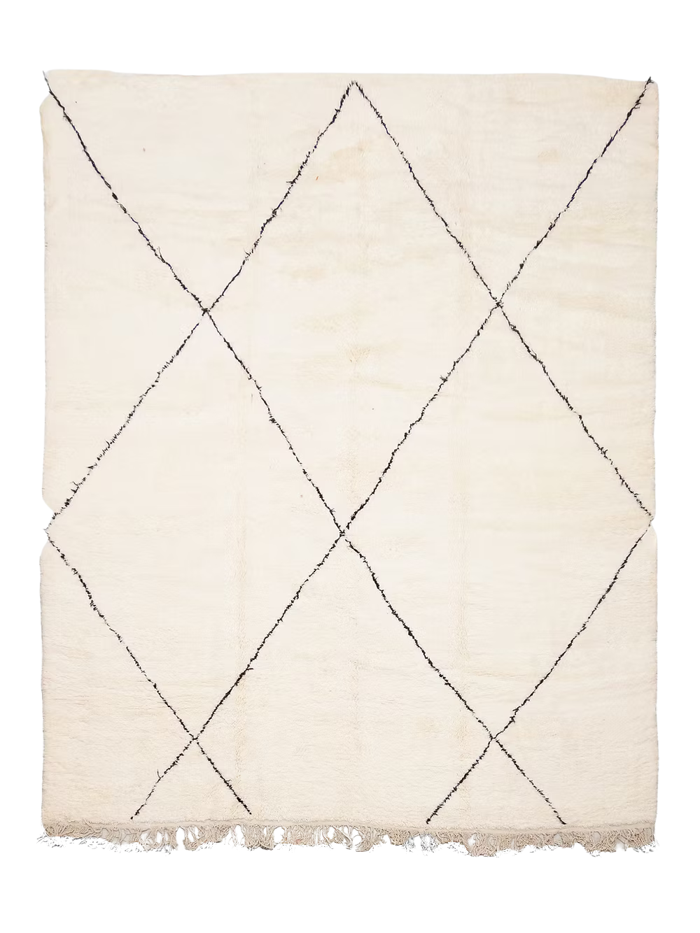 The Classic Diamond  - Custom  Made Beni Ourain Wool Rug