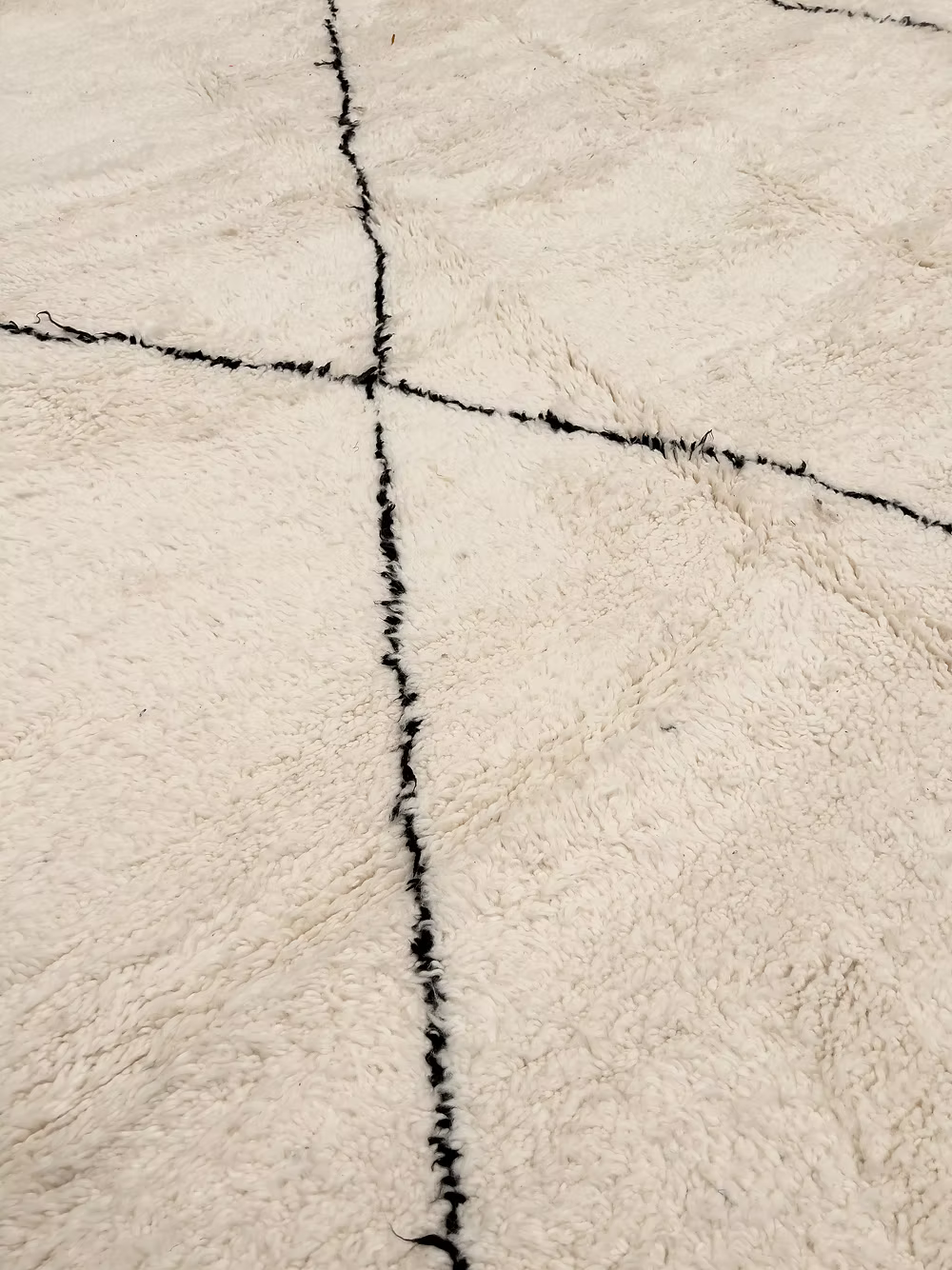 The Classic Diamond  - Custom  Made Beni Ourain Wool Rug