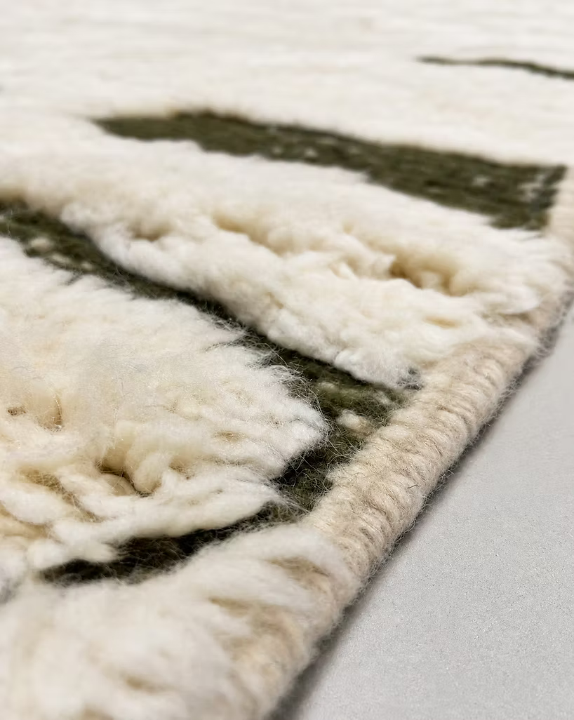 Made to Measure Beni Ourain Rug - Abstract Lines
