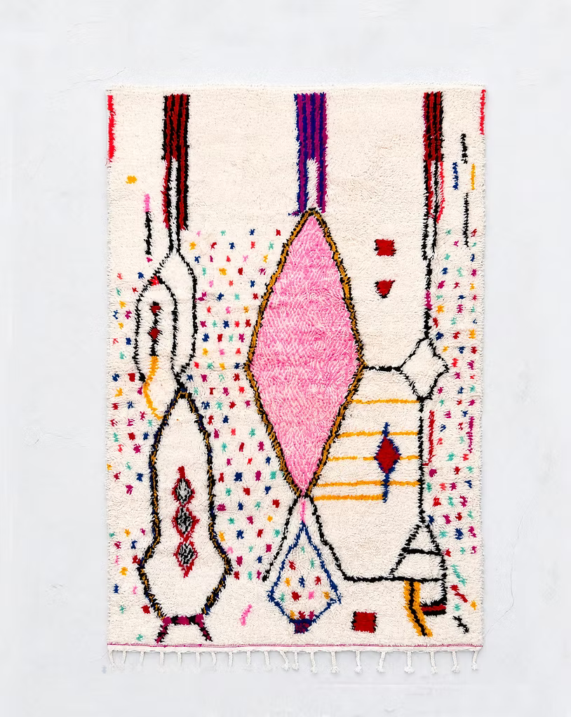 Made to Measure  Azilal  Rug - Pink Diamond