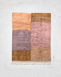 Made to Measure Beni Ourain Rug - Mauve Blocks