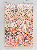 Made to Measure  Boujad  Rug - Peach Mosaic