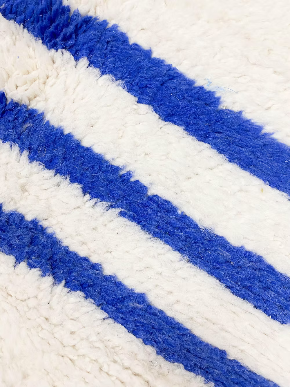 The Minimalist Cipher Beni Ourain Abstract Rug– Custom Made Beni Ourain Wool Rug