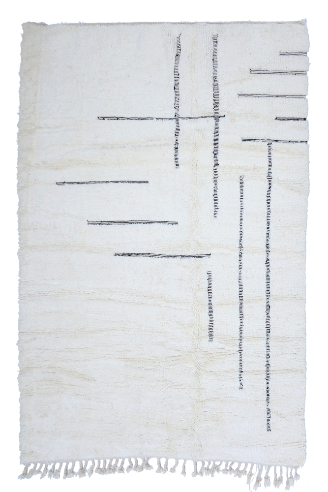 Timeless Comfort – Moroccan Beni Ourain Wool Rug 300 x 203cm