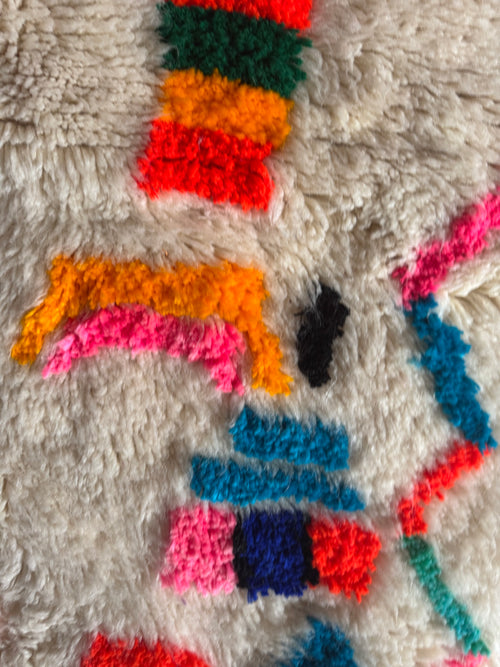 "Joyful Collection" Celebration Symbols Azilal Rug  250x150 cm