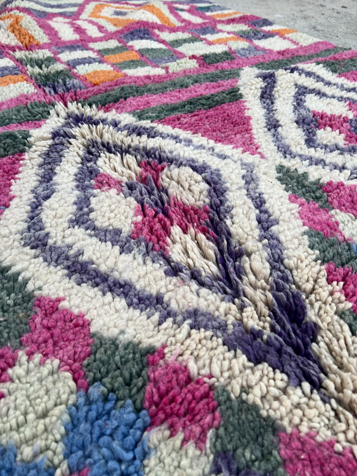 Geometric Boujad Wool Rug – Geometric 250x150