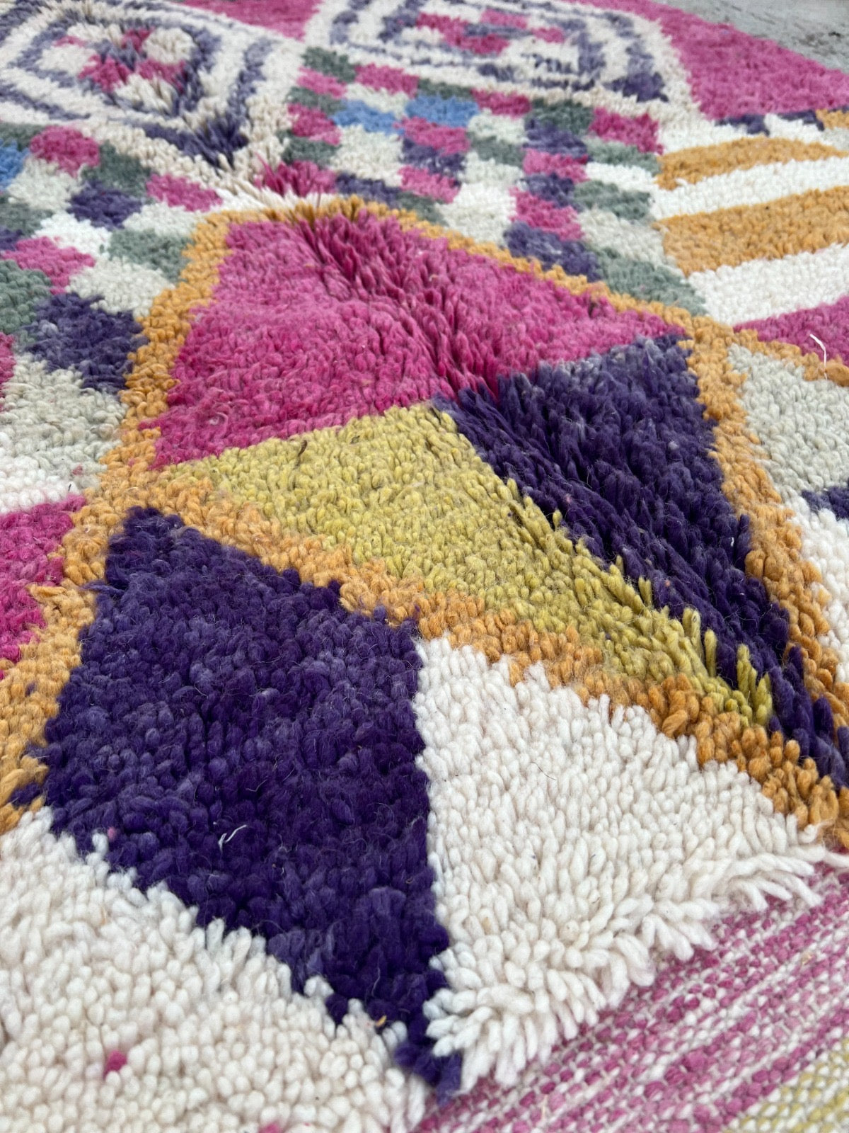 Geometric Boujad Wool Rug – Geometric 250x150