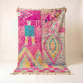 Made to Measure  Boujad  Rug - Magenta & Turquoise