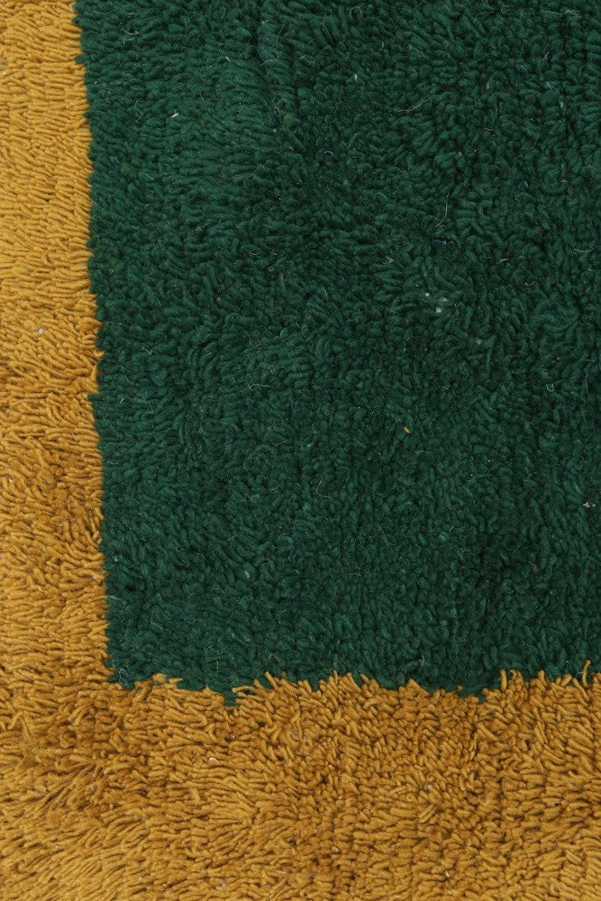 Minimalist Color Block – Azilal Wool Rug 246 x 152 cm