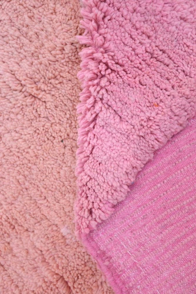 Pink Dream – Abstract Azilal Wool Rug 345 x 274cm