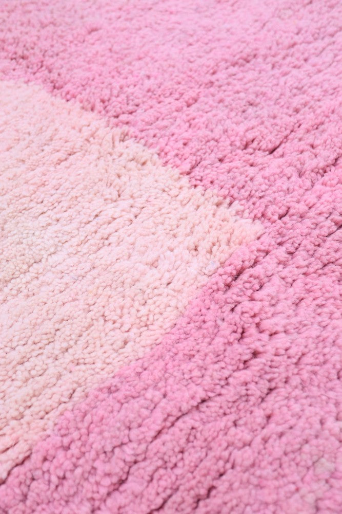Pink Dream – Abstract Azilal Wool Rug 345 x 274cm