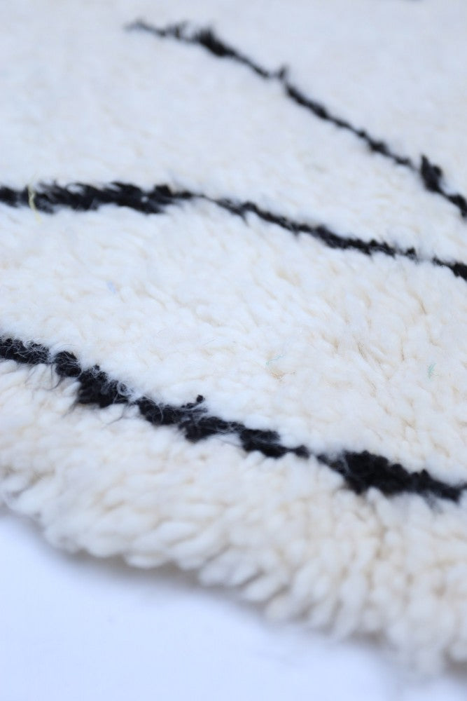 Authentic Moroccan Beni Ourain Wool Rug 250 x 150cm