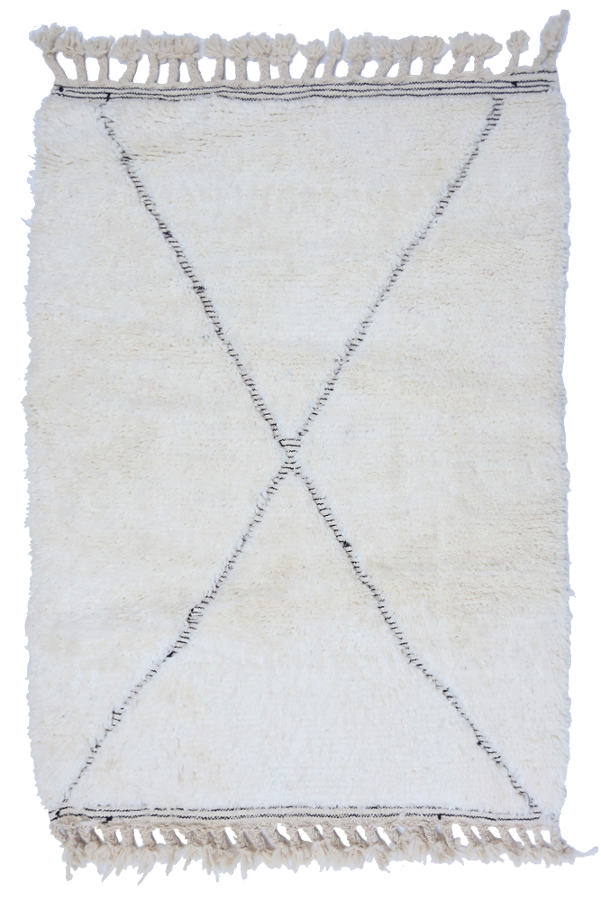 Minimalist Ivory Cloud 142x103cm