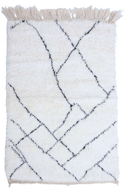 Minimalist Noir Lines 151 x 90cm