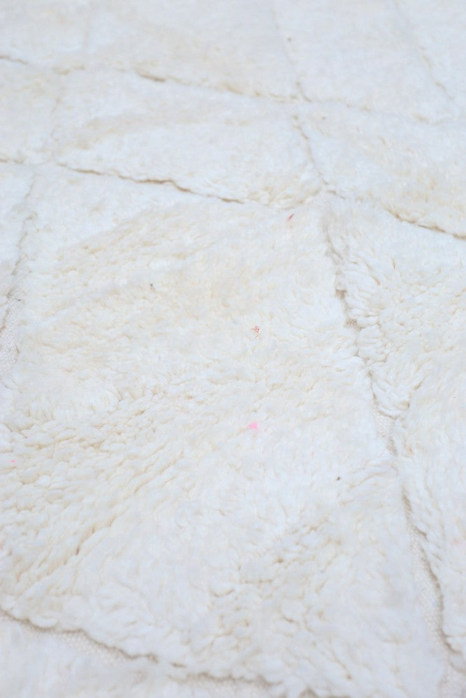 Handmade Moroccan Wool Rug – Beni Ourain 287x202 cm