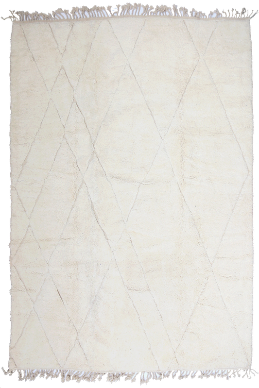 Off-White – Custom Made Beni Ourain Wool Rug