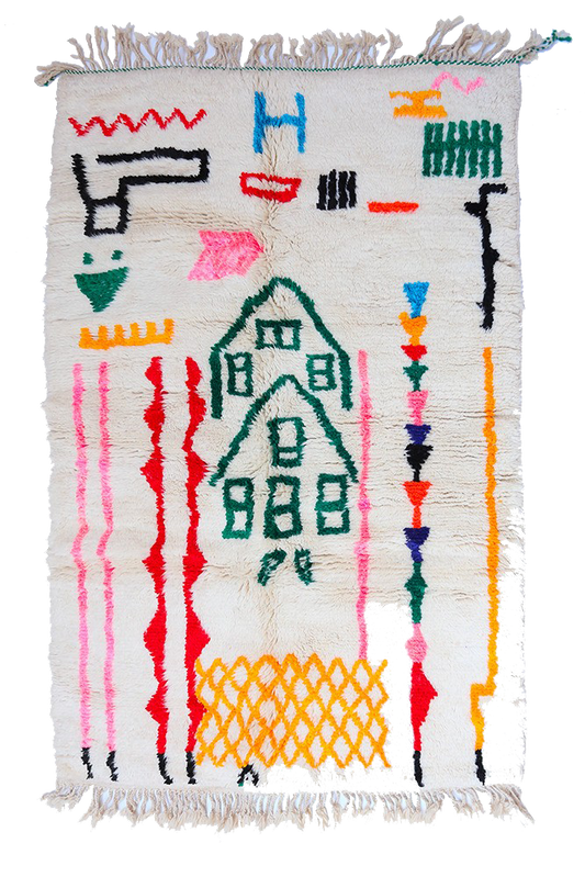 Village Tale 206x133cm