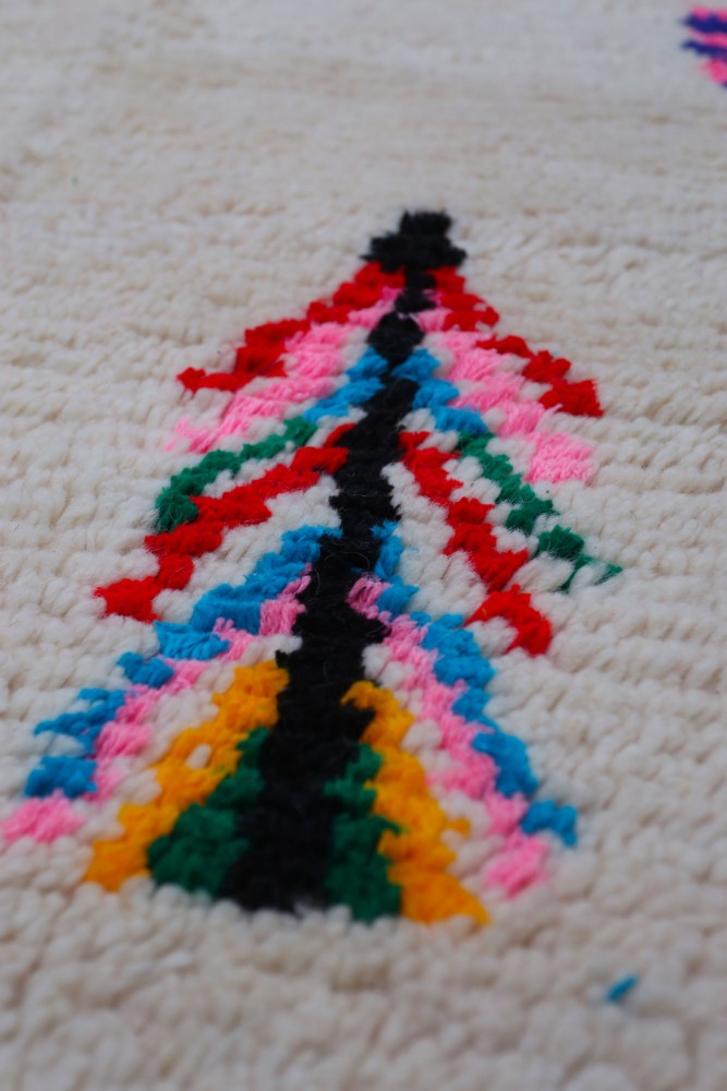 Joyful Collection – Large Colorful Azilal Wool Rug  305 x 293cm