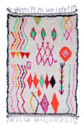 Azilal Joyful Collection – Wild Harmony Moroccan Wool Rug 148 x 105cm