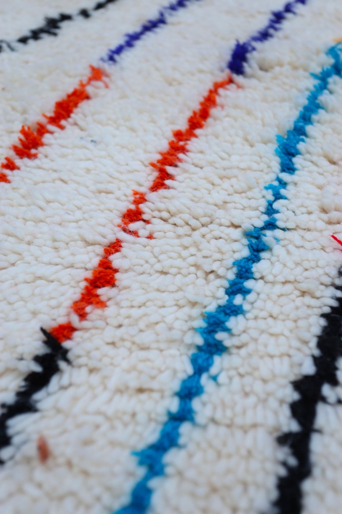 Joyful Collection – Abstract Azilal Wool Rug 240 x 156 cm