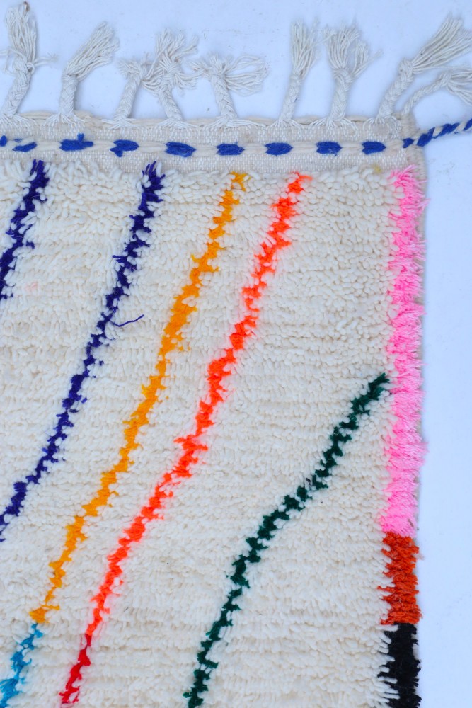 Joyful Collection – Abstract Azilal Wool Rug 240 x 156 cm