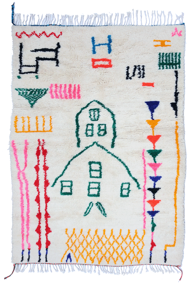 Joyful Collection – Azilal Wool Rug 254 x 153 cm