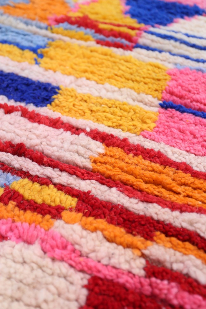 Multicolor Abstract Azilal Rug 230 x 150cm