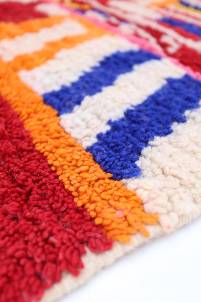 Multicolor Abstract Azilal Rug 230 x 150cm