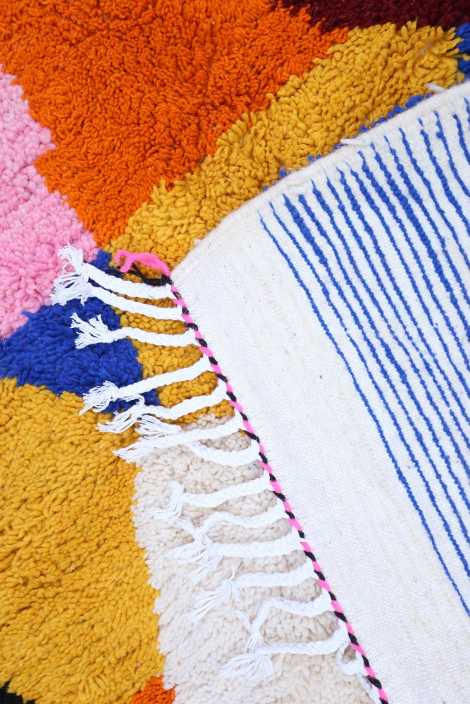 Color Block Abstract Azilal Rug 261 x 158cm