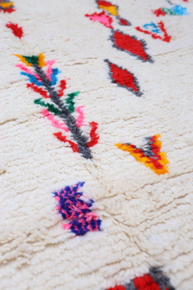 Joyful Collection - Celebration Symbols Azilal Wool Rug 248 x 139cm