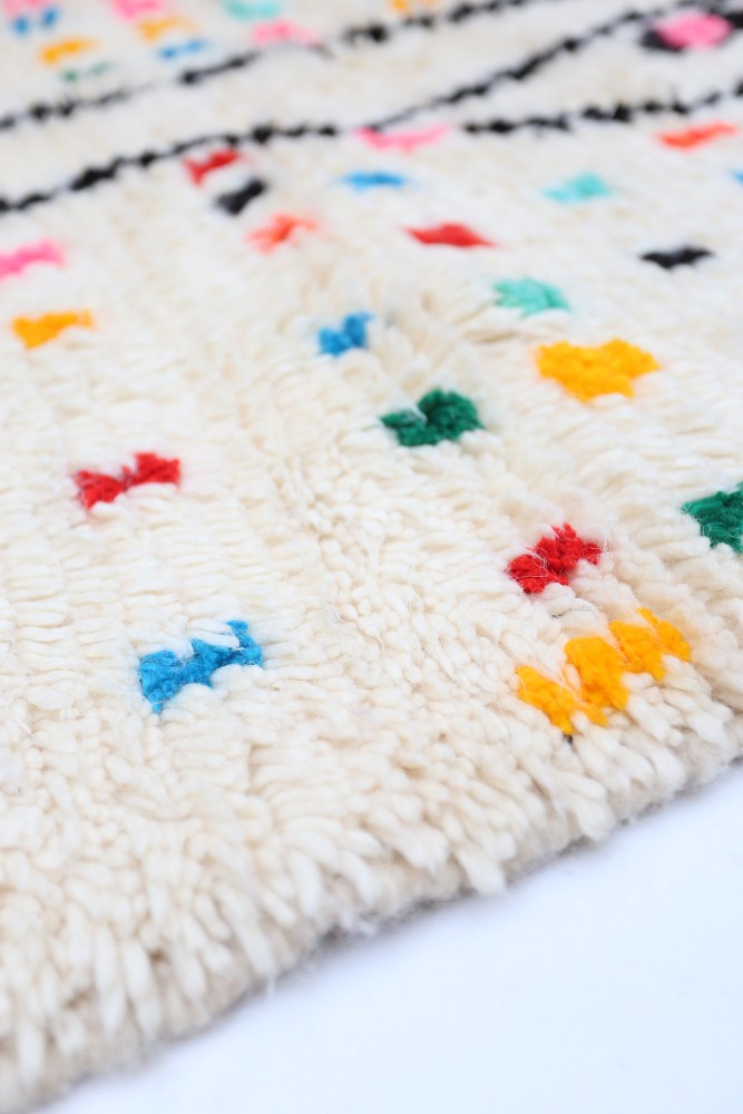 Joyful Collection - Mosaic Dreams Azilal Wool Rug  269 x 178cm