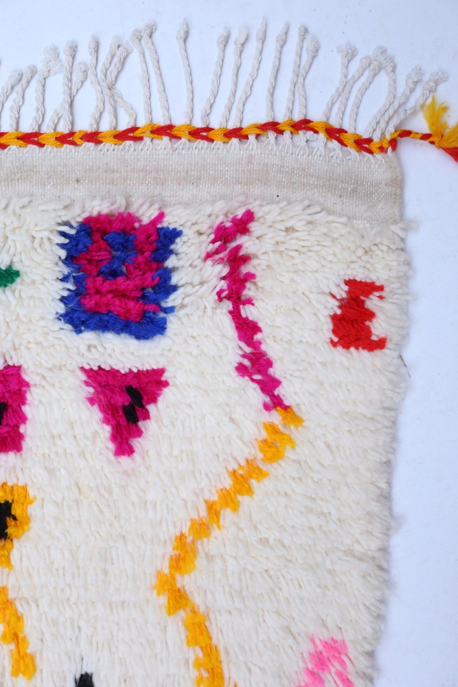 Azilal Joyful Collection – Tribal Confetti Moroccan Wool Rug 259 x 147cm