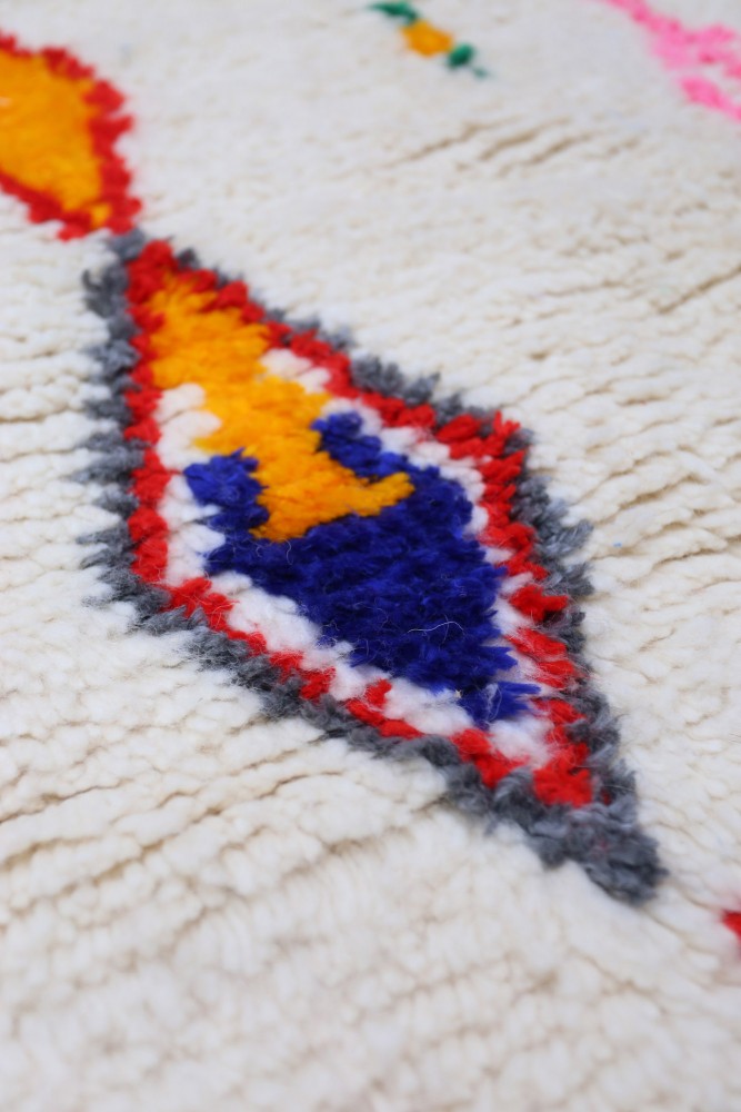 Joyful Collection - Celebration Symbols Azilal Wool Rug 248 x 139cm