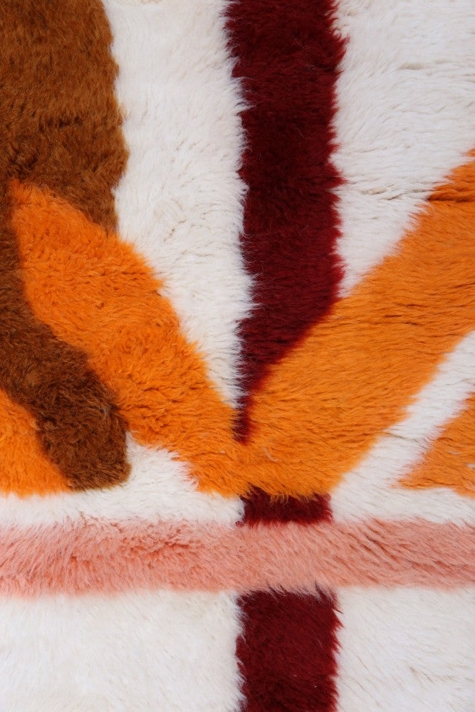 The Warmth Within: A Moroccan Azilal Rug That Feels Like Home - 114 x 98cm