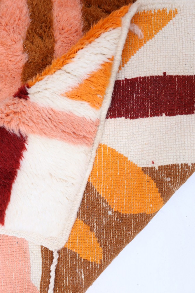 The Warmth Within: A Moroccan Azilal Rug That Feels Like Home - 114 x 98cm