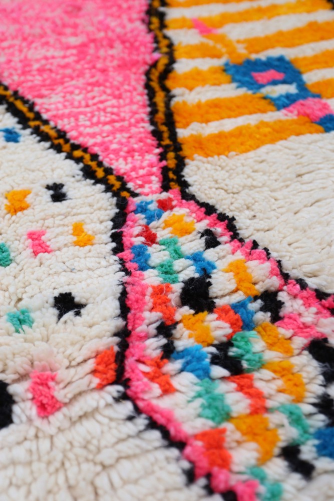 Joyful Collection - Mosaic Dreams Azilal Wool Rug  269 x 178cm