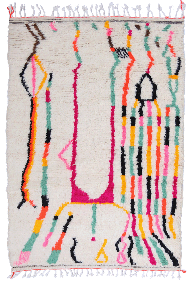 "Joyful" The Line Dance Azilal 244 x 144cm