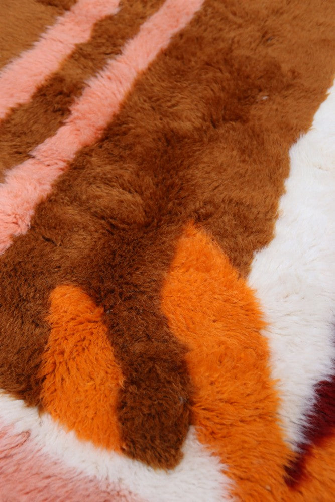 The Warmth Within: A Moroccan Azilal Rug That Feels Like Home - 114 x 98cm