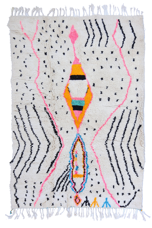 Joyful Collection: Echo Spirit Azilal Wool Rug 279 x 177cm