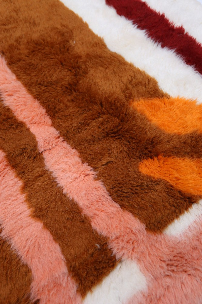 The Warmth Within: A Moroccan Azilal Rug That Feels Like Home - 114 x 98cm