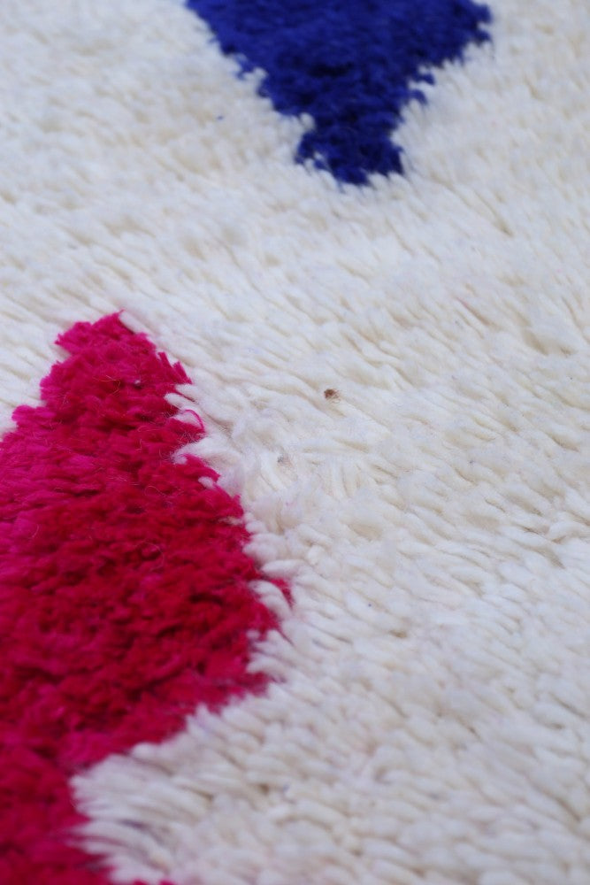 Midnight Bloom Azilal Wool Rug  200 x 131cm