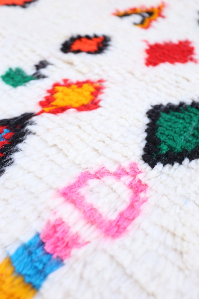 Joyful Collection – Handwoven Azilal Wool Rug - 156 x 104 cm